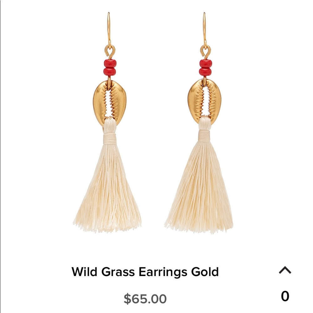 India hicks wild grass earrings